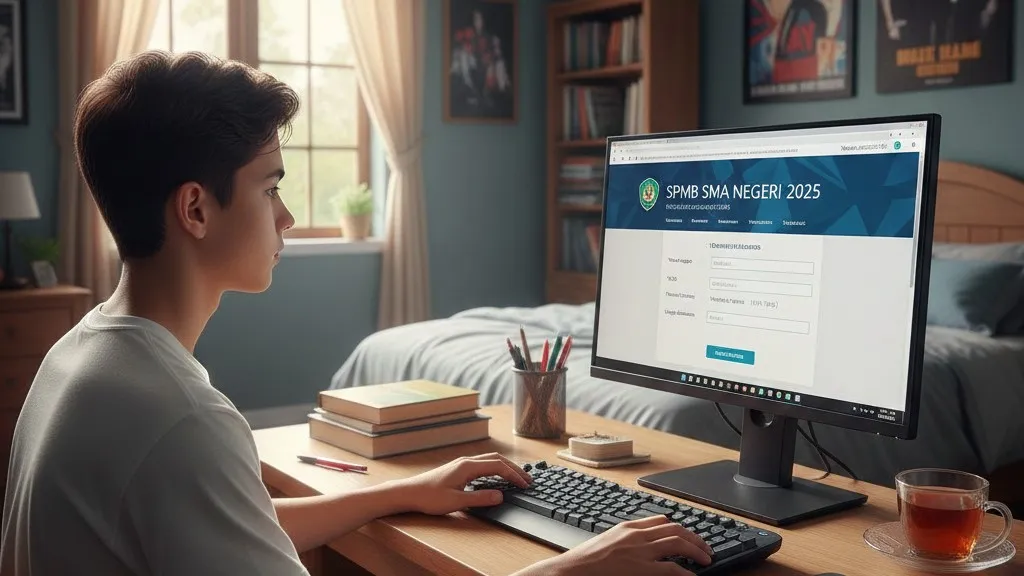 Pengertian dan Sistem Pendaftaran SMA Negeri (c) Ilustrasi AI