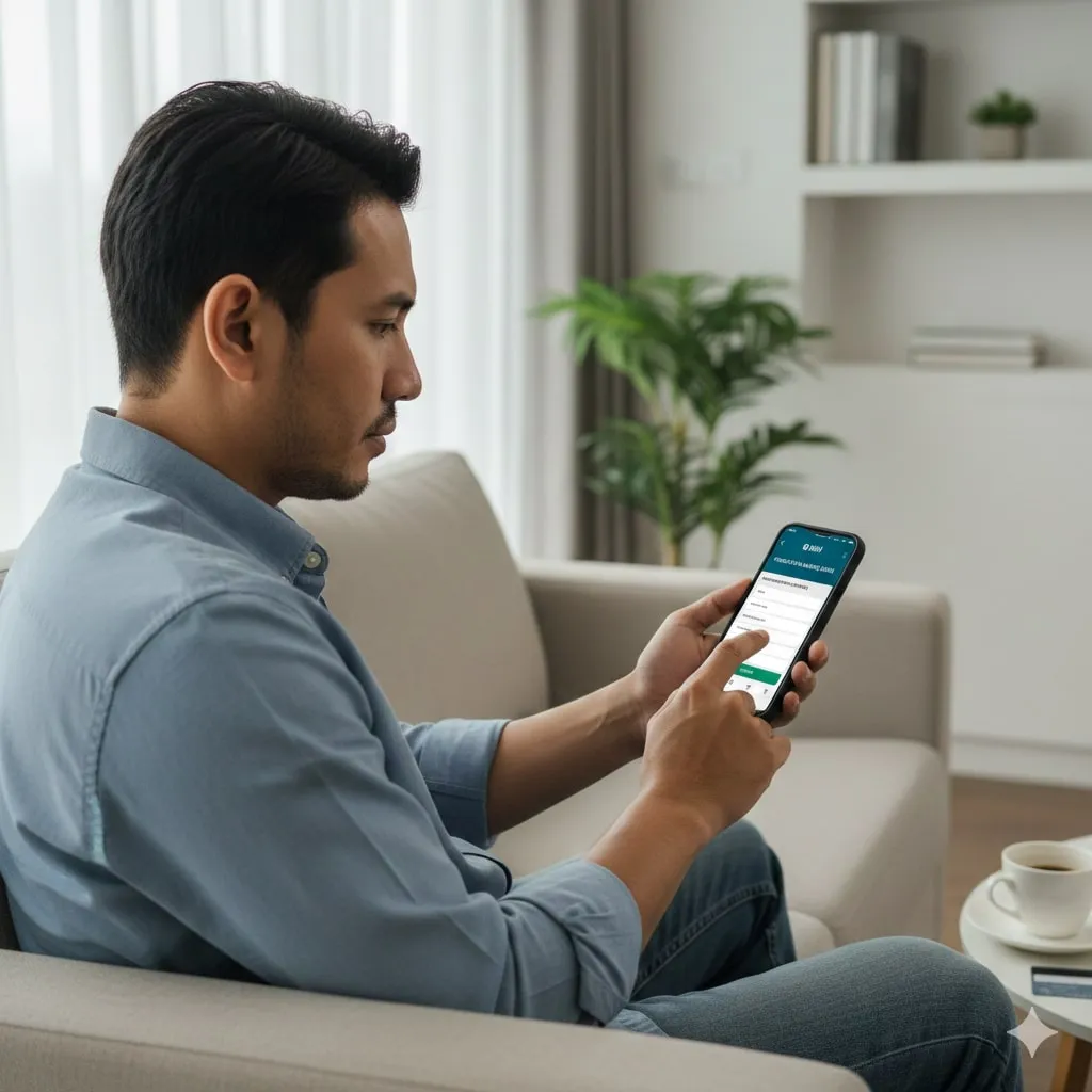 Biaya dan Tarif SMS Banking BNI (c) Ilustrasi AI