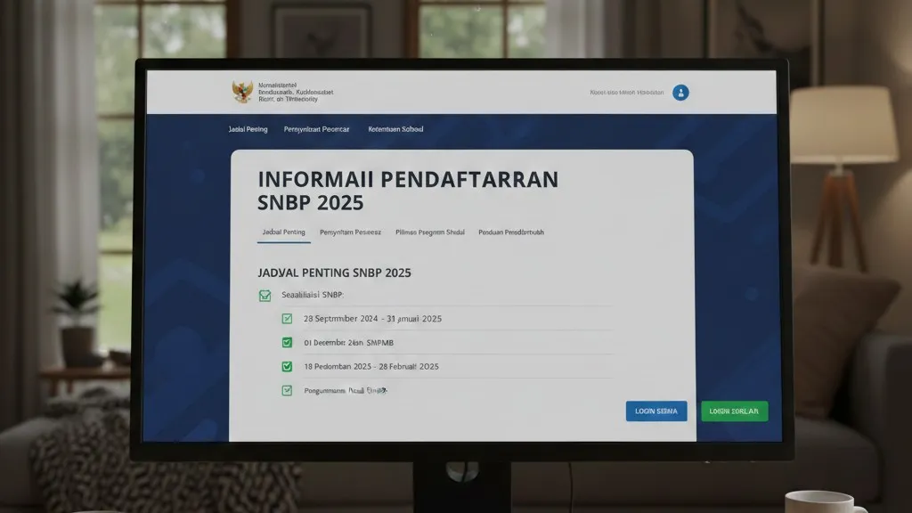 Persyaratan Pendaftaran SNBP (c) Ilustrasi AI