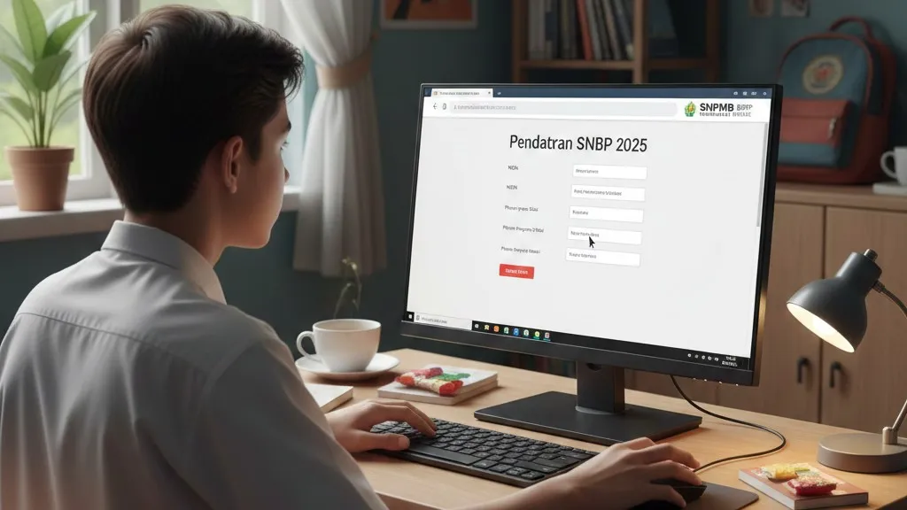 Tahapan Cara Daftar SNBP (c) Ilustrasi AI