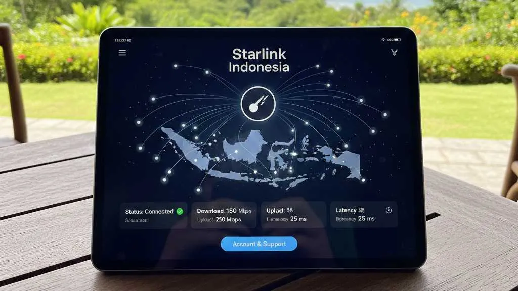 Apa Itu Starlink dan Cara Kerjanya (c) Ilustrasi AI
