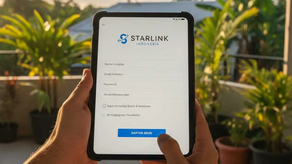 Persyaratan dan Persiapan Sebelum Mendaftar Starlink (c) Ilustrasi AI