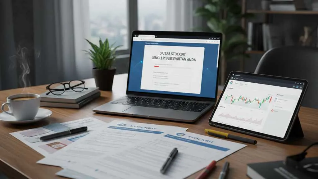 Persiapan Dokumen dan Persyaratan Daftar Stockbit (c) Ilustrasi AI