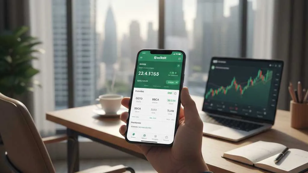 Proses Pembuatan RDN dan Pilihan Bank (c) Ilustrasi AI