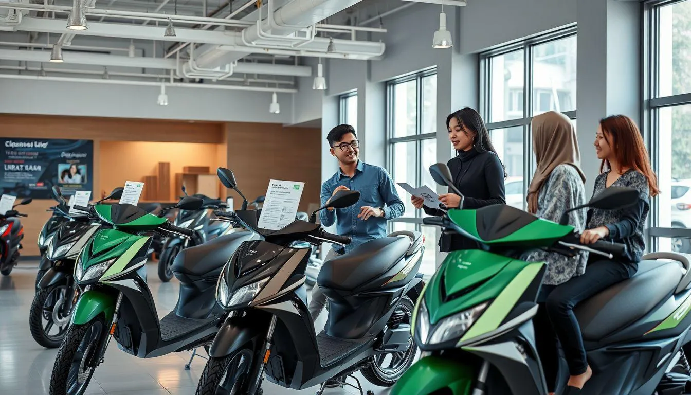 Pengertian dan Mekanisme Subsidi Motor Listrik Online (c) Ilustrasi AI