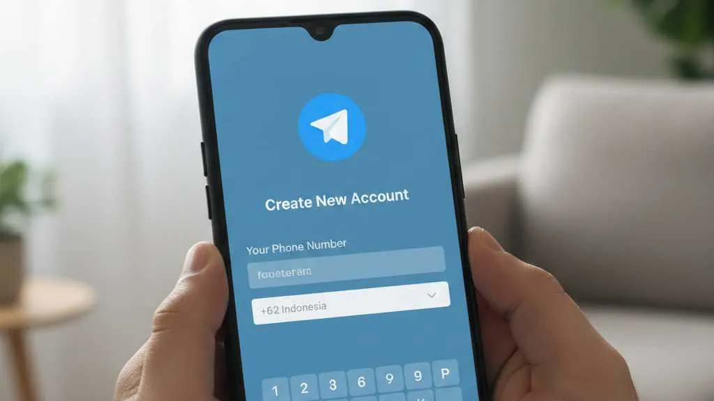 Cara Daftar Telegram di Smartphone Android (c) Ilustrasi AI