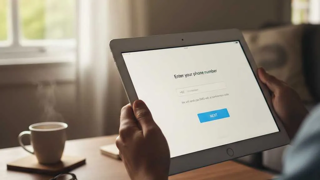 Cara Daftar Telegram di iPhone dan iPad (c) Ilustrasi AI