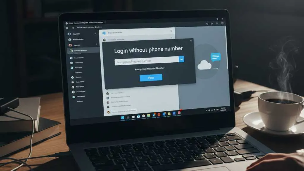 Metode Menggunakan Nomor Virtual (c) Ilustrasi AI
