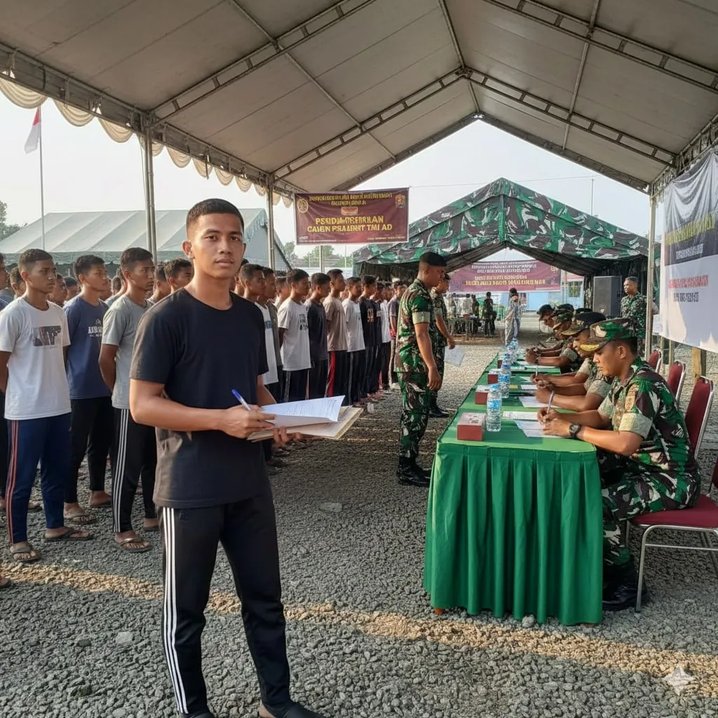 Pengertian dan Jenis Pendaftaran TNI (c) Ilustrasi AI