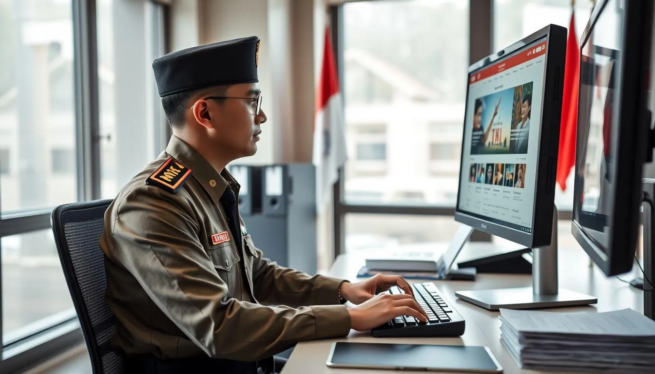 Tahapan Cara Daftar Tentara Online (c) Ilustrasi AI