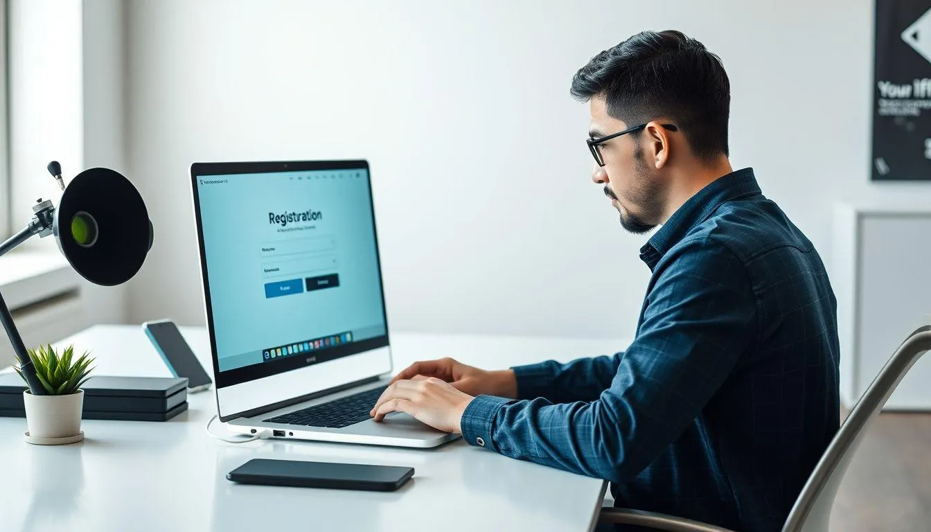 Langkah-Langkah Pendaftaran untuk Kreator (c) Ilustrasi AI