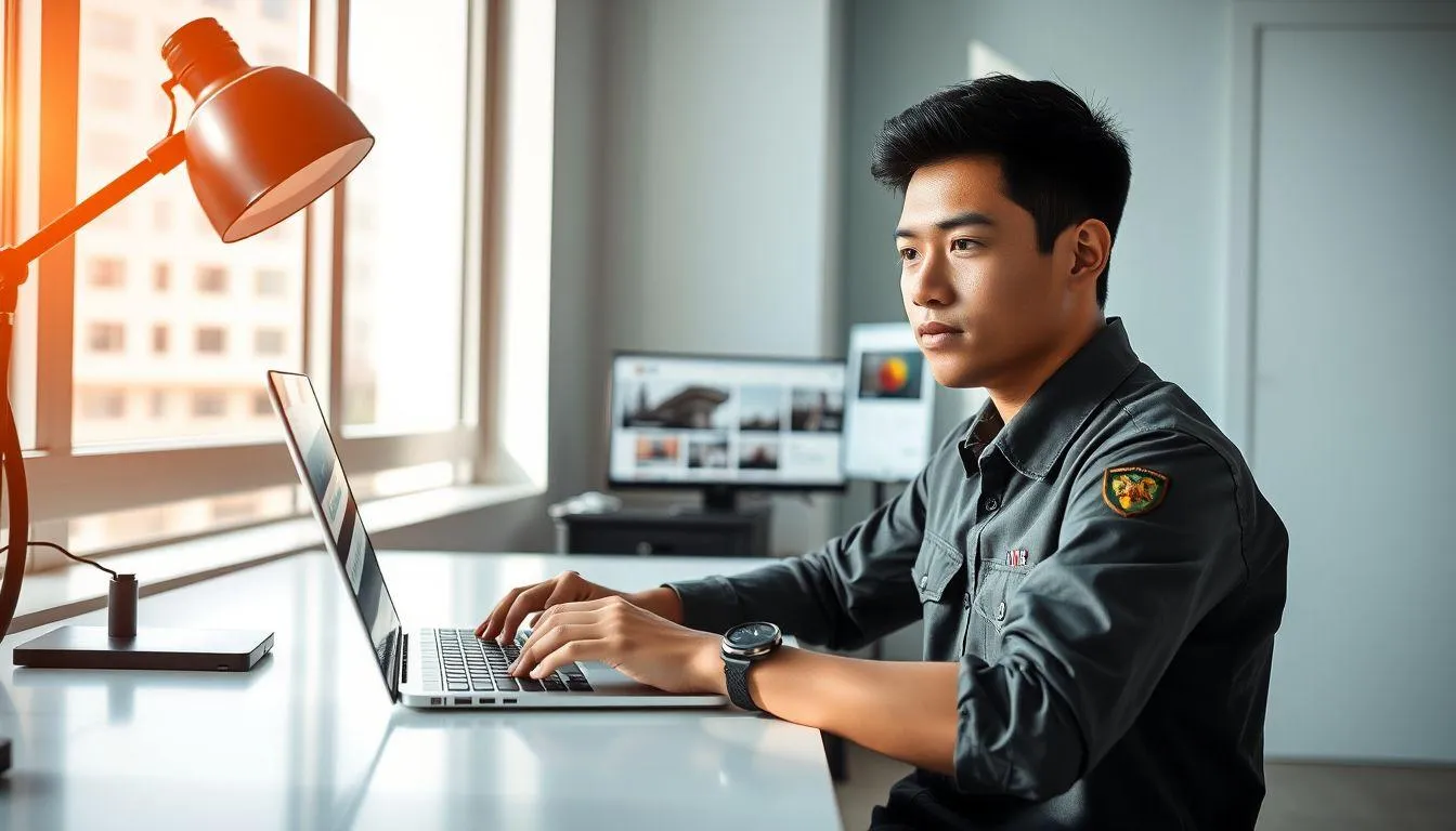 Cara Daftar TNI AD Secara Online (c) Ilustrasi AI