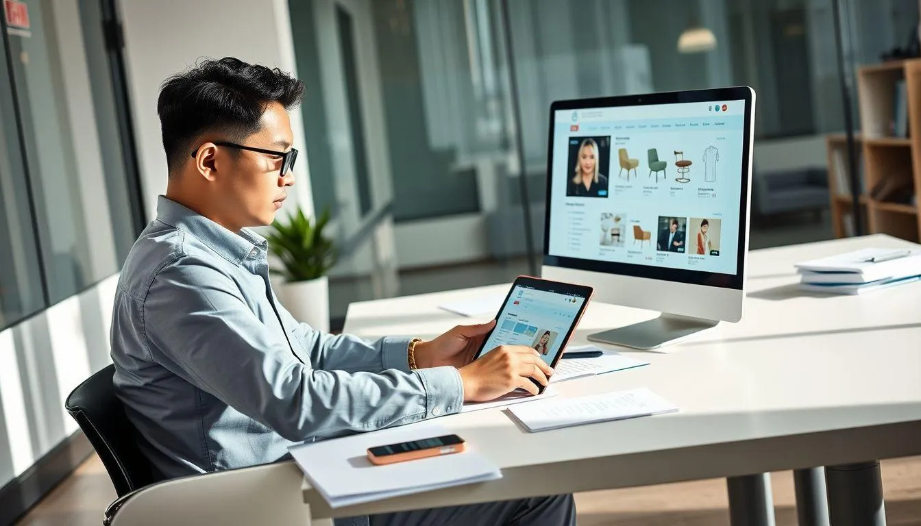 Verifikasi Toko dan Upload Produk Pertama (c) Ilustrasi AI