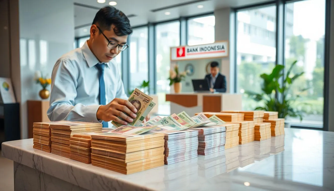 Batas Jumlah dan Pecahan Uang yang Dapat Ditukar (c) Ilustrasi AI