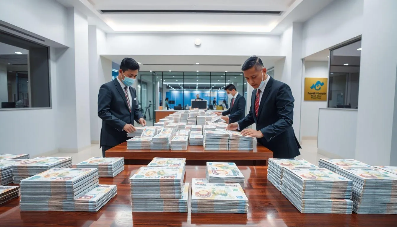 Jadwal Pemesanan dan Penukaran Uang Baru 2025 (c) Ilustrasi AI