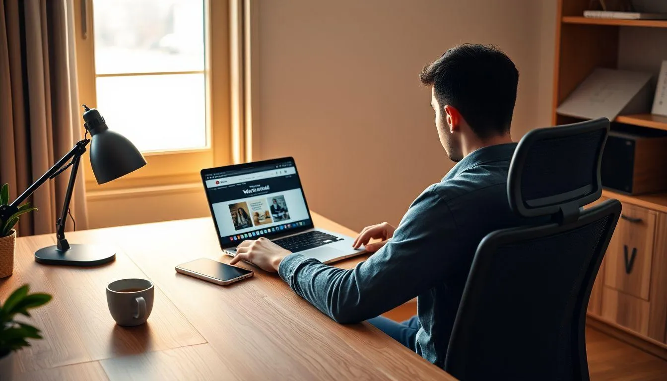 Cara Daftar Wattpad Melalui PC atau Laptop (c) Ilustrasi AI