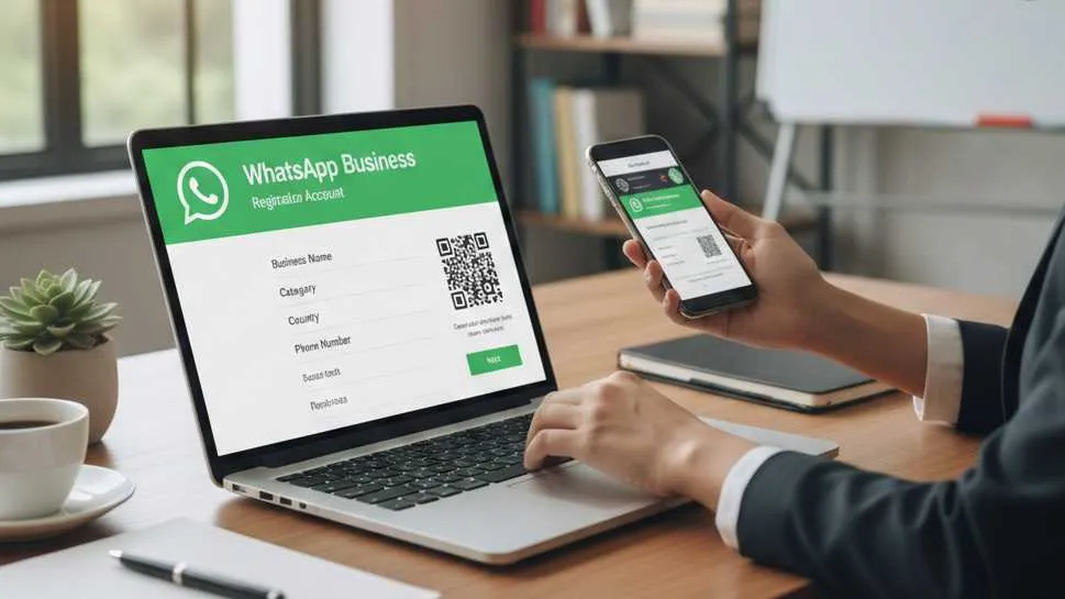 Langkah-Langkah Cara Daftar WhatsApp Business (c) Ilustrasi AI