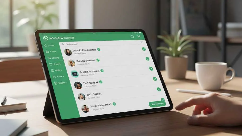 Perbedaan WhatsApp Reguler dan WhatsApp Business (c) Ilustrasi AI
