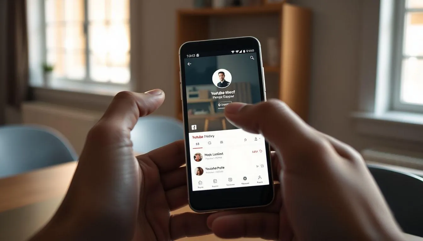 Cara Daftar YouTube Melalui Smartphone (c) Ilustrasi AI