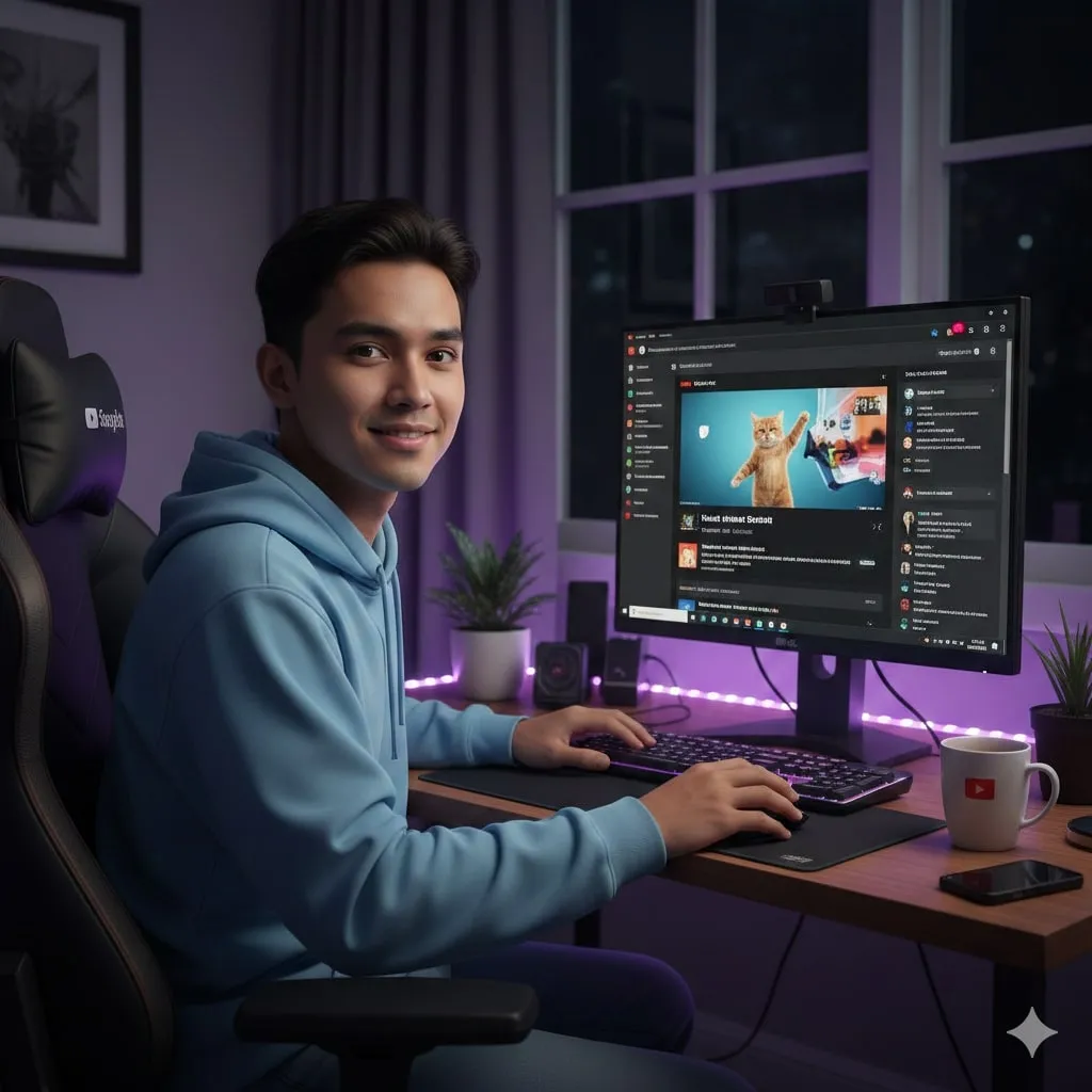 Pengertian dan Persyaratan Dasar YouTube Shorts Monetization (c) Ilustrasi AI