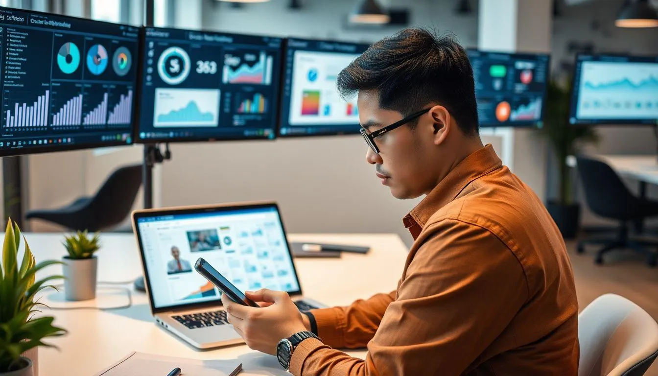 12. Mengelola Media Sosial Bisnis (c) Ilustrasi AI