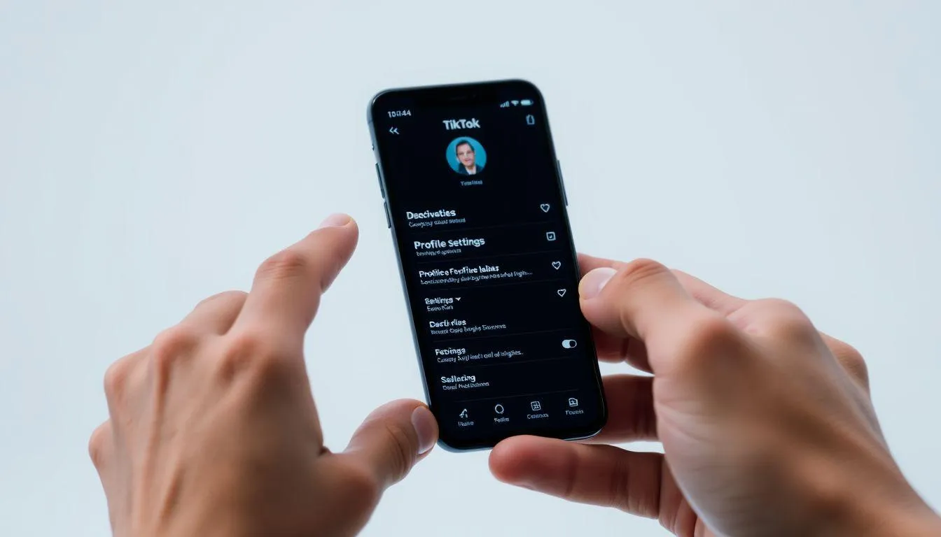 Cara Deactivate TikTok Sementara (c) Ilustrasi AI