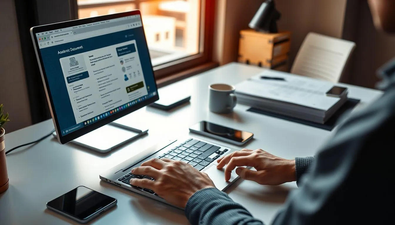 Menggunakan Academia Downloader Online (c) Ilustrasi AI