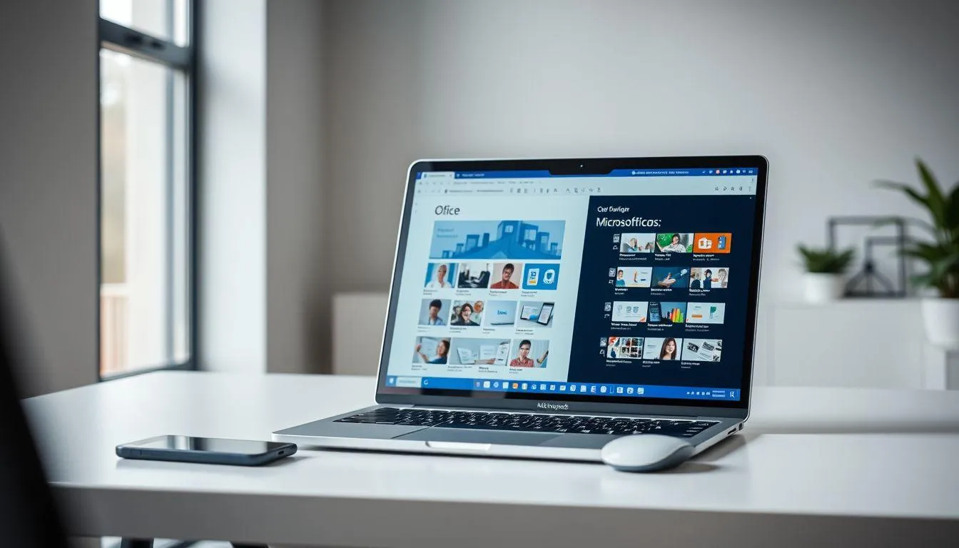 Metode Download Microsoft Office Gratis Melalui Web (c) Ilustrasi AI