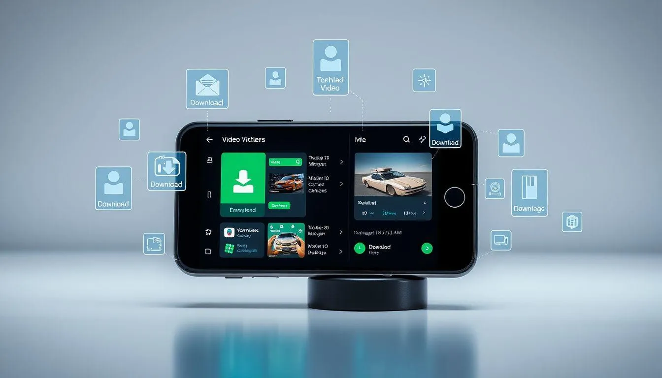 Aplikasi Alternatif untuk Download Video (c) Ilustrasi AI