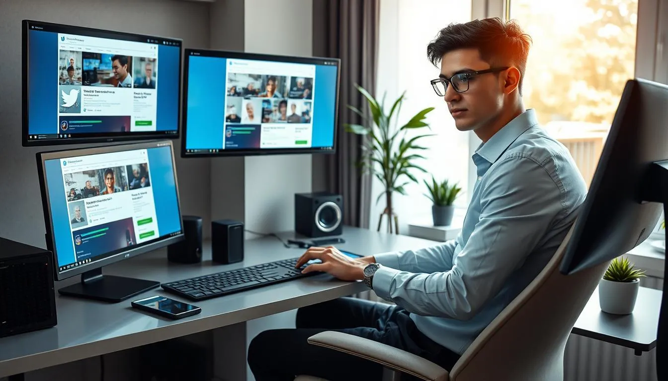 Tips Mengunduh Video Broadcast Twitter (c) Ilustrasi AI