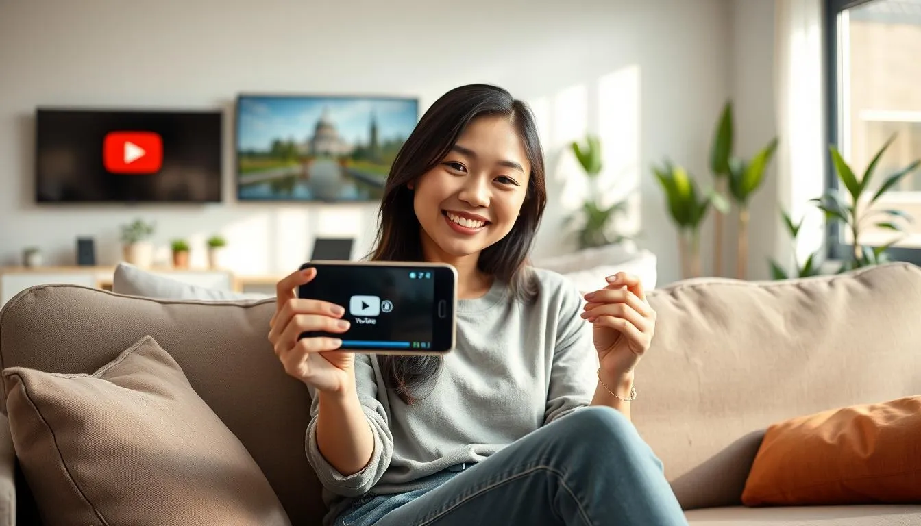 Metode Resmi: Fitur Download di Aplikasi YouTube (c) Ilustrasi AI