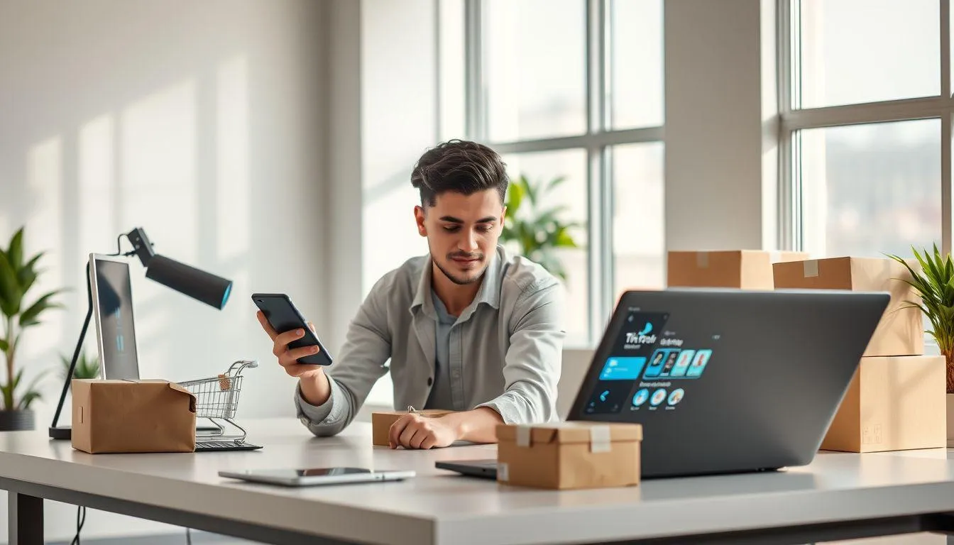 Pengertian TikTok Dropshipping (c) Ilustrasi AI