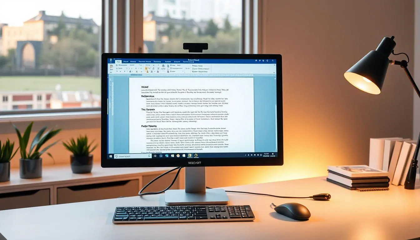 Teknik Dasar Editing Daftar Pustaka di Microsoft Word (c) Ilustrasi AI