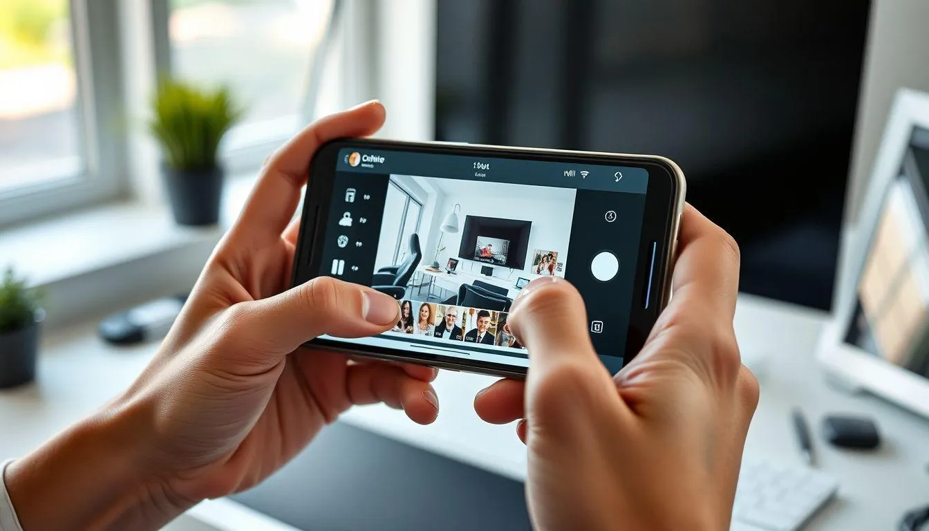 Mengedit Foto dengan Canva Mobile (c) Ilustrasi AI