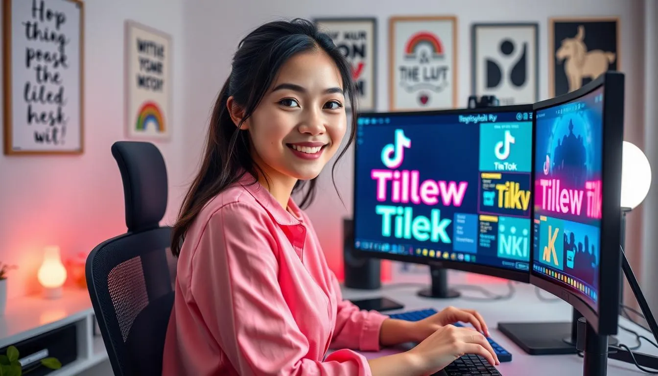 Tips Lanjutan untuk Mengedit Tulisan di TikTok (c) Ilustrasi AI