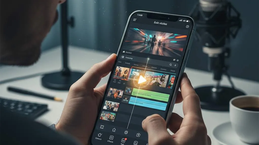Langkah Dasar Memulai Edit Video di CapCut (c) Ilustrasi AI