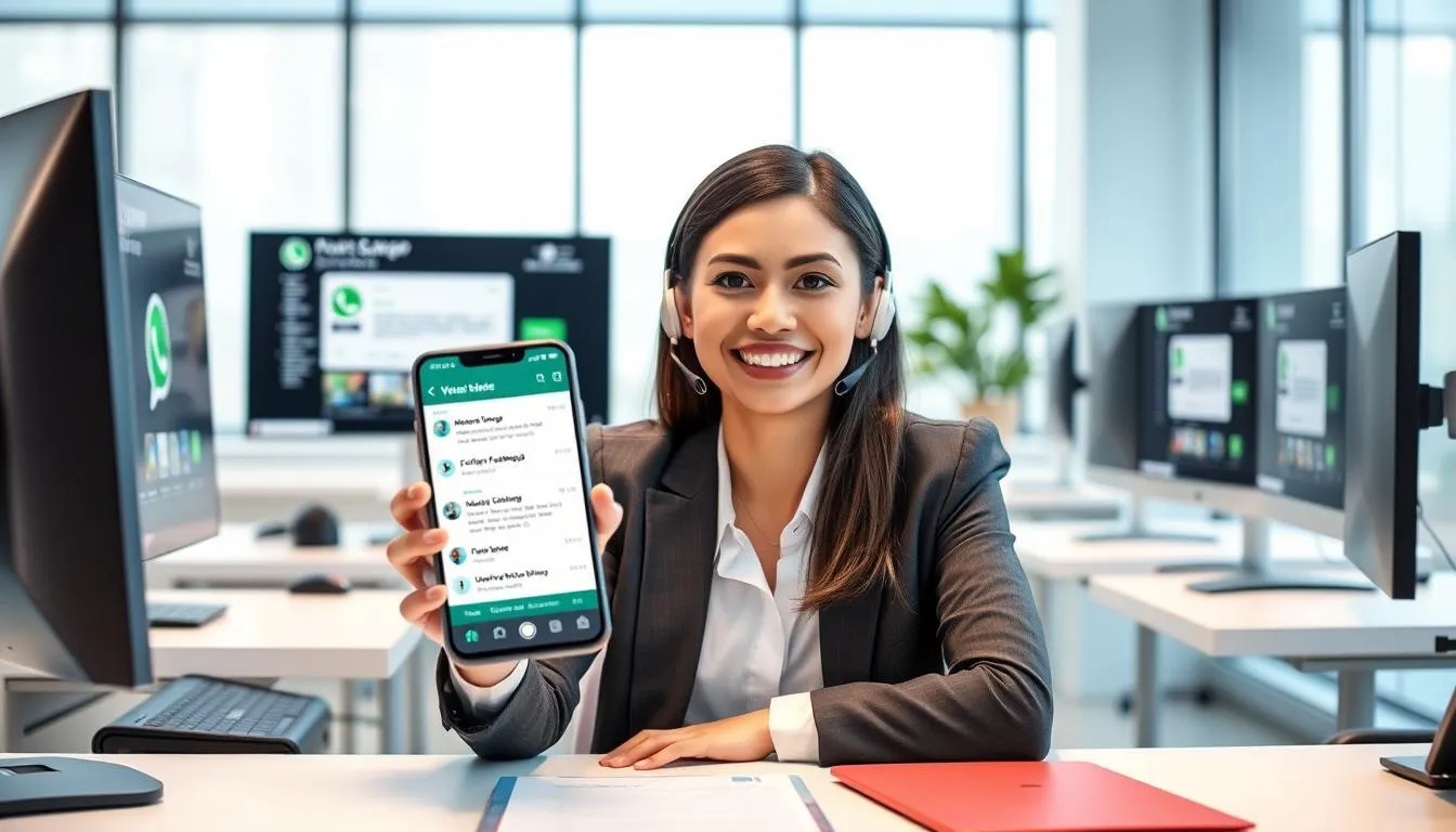 Contoh Kata-Kata Follow Up Customer Lewat WhatsApp (c) Ilustrasi AI