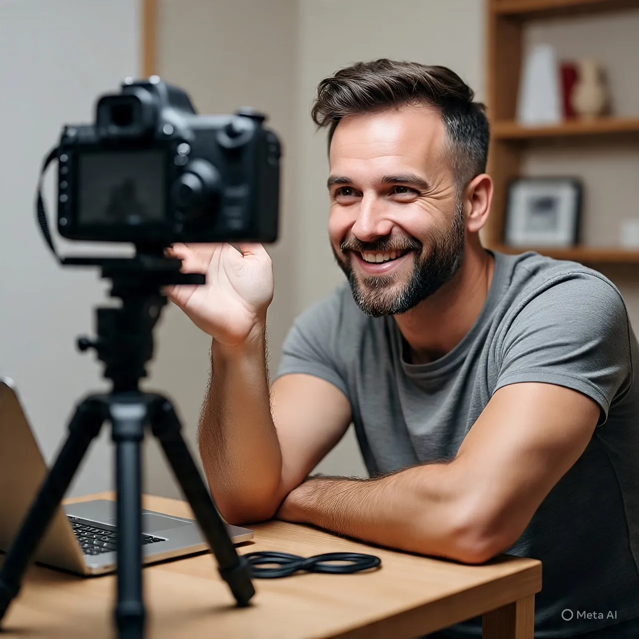 Cara Mengaktifkan Kamera Saat Bergabung Live (c) Ilustrasi AI