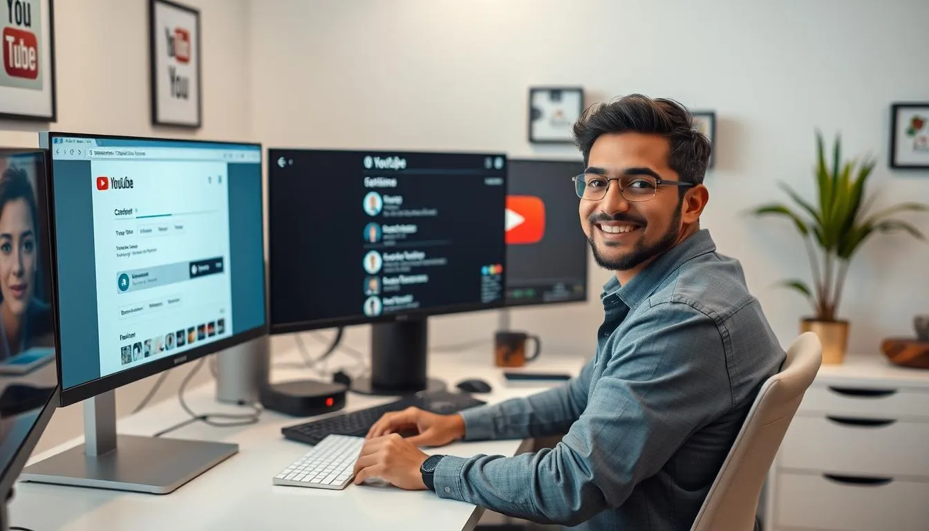 Tips Penting Saat Mengganti Akun YouTube (c) Ilustrasi AI