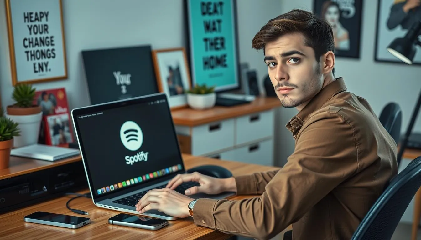 Alasan Mengganti Email Spotify (c) Ilustrasi AI