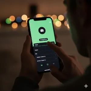 Mengganti Foto Playlist Spotify di Android dan iPhone (c) Ilustrasi AI