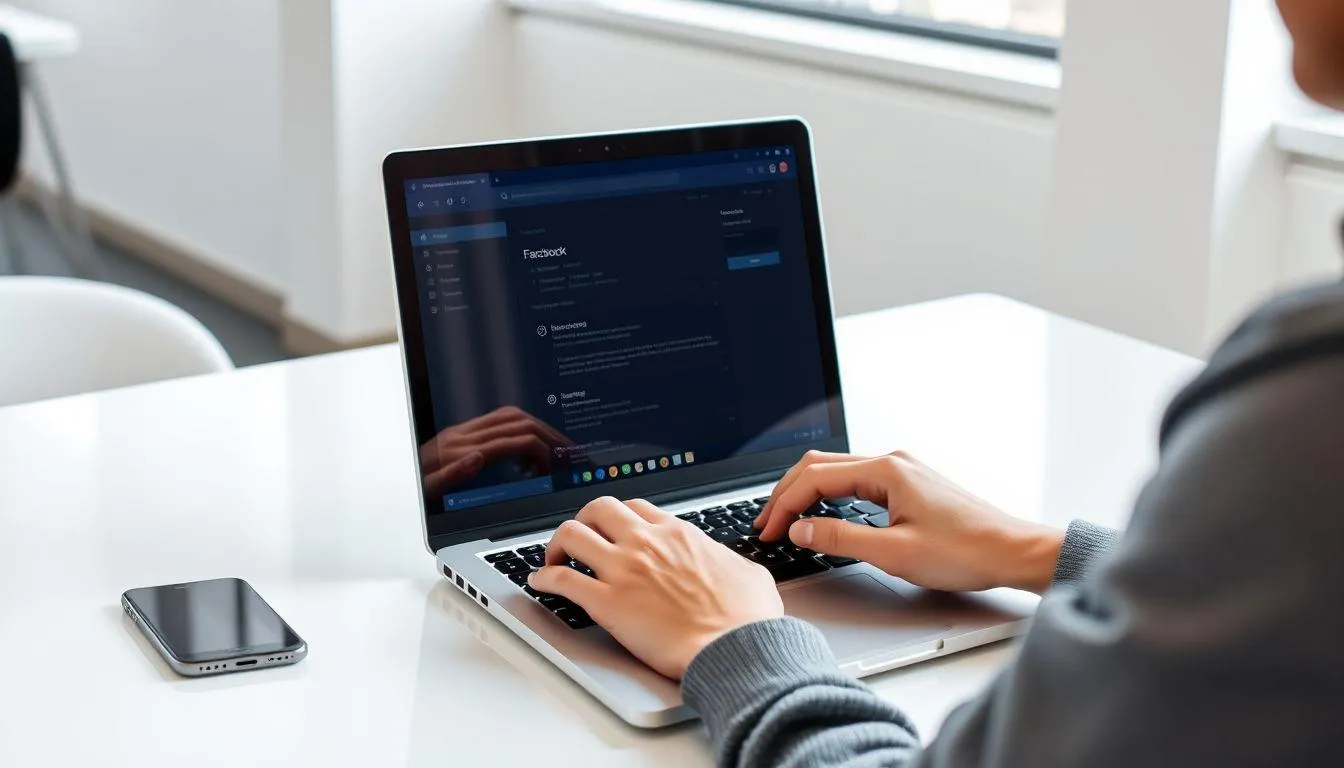 Cara Ganti Nama FB di Laptop atau PC (c) Ilustrasi AI