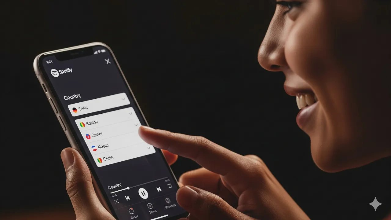Hal-hal yang Perlu Diperhatikan Saat Mengubah Negara Spotify (c) Ilustrasi AI