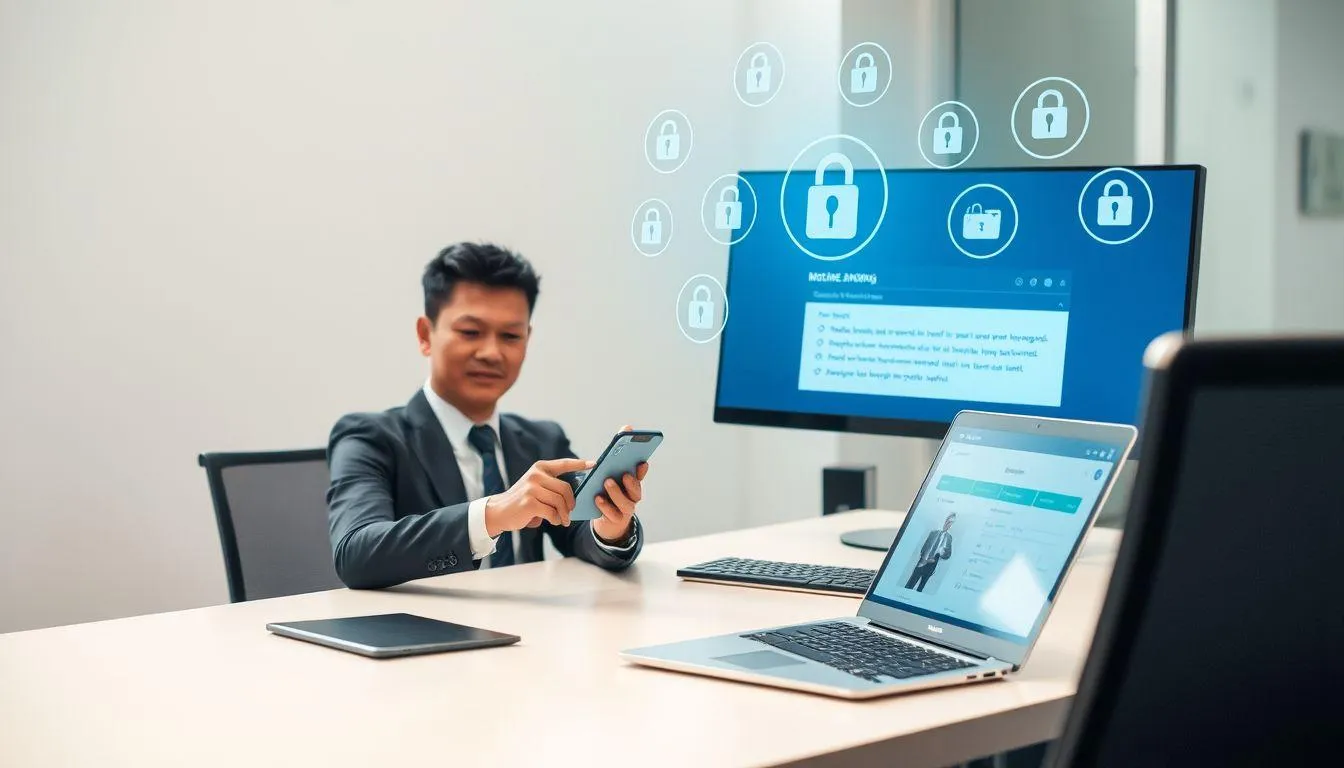 Tips Keamanan Setelah Mengganti Nomor HP (c) Ilustrasi AI