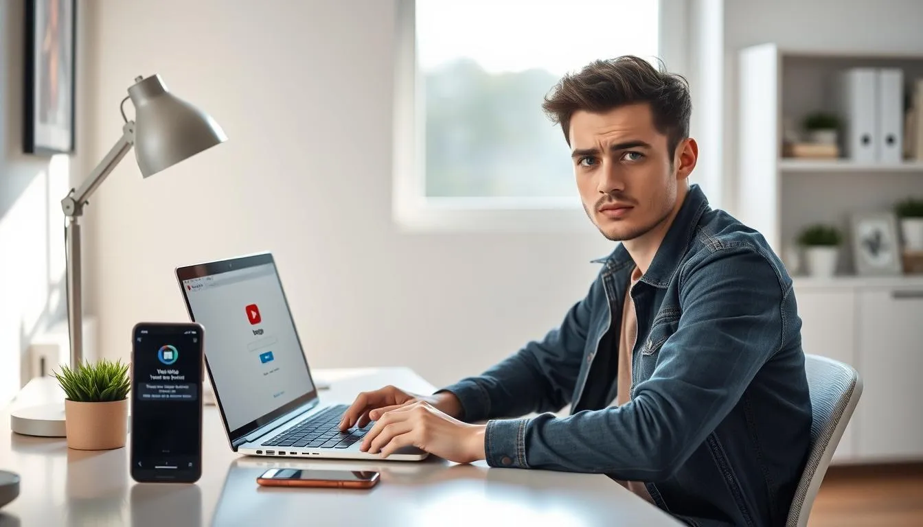 Apa yang Harus Dilakukan Jika Lupa Password YouTube? (c) Ilustrasi AI