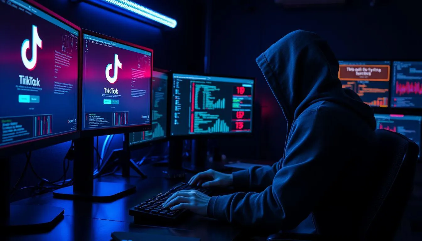 Metode Umum yang Digunakan untuk Hack Akun TikTok (c) Ilustrasi AI