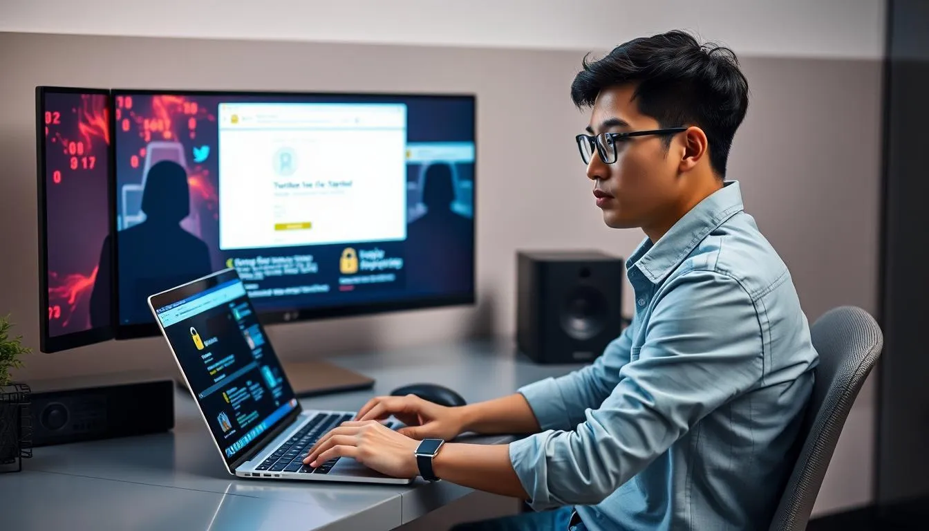 Memahami Metode Peretasan Akun Twitter (c) Ilustrasi AI