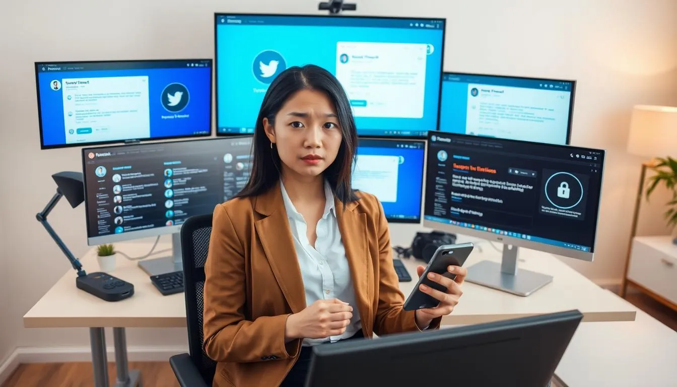 Tanda-tanda Akun Twitter Diretas (c) Ilustrasi AI