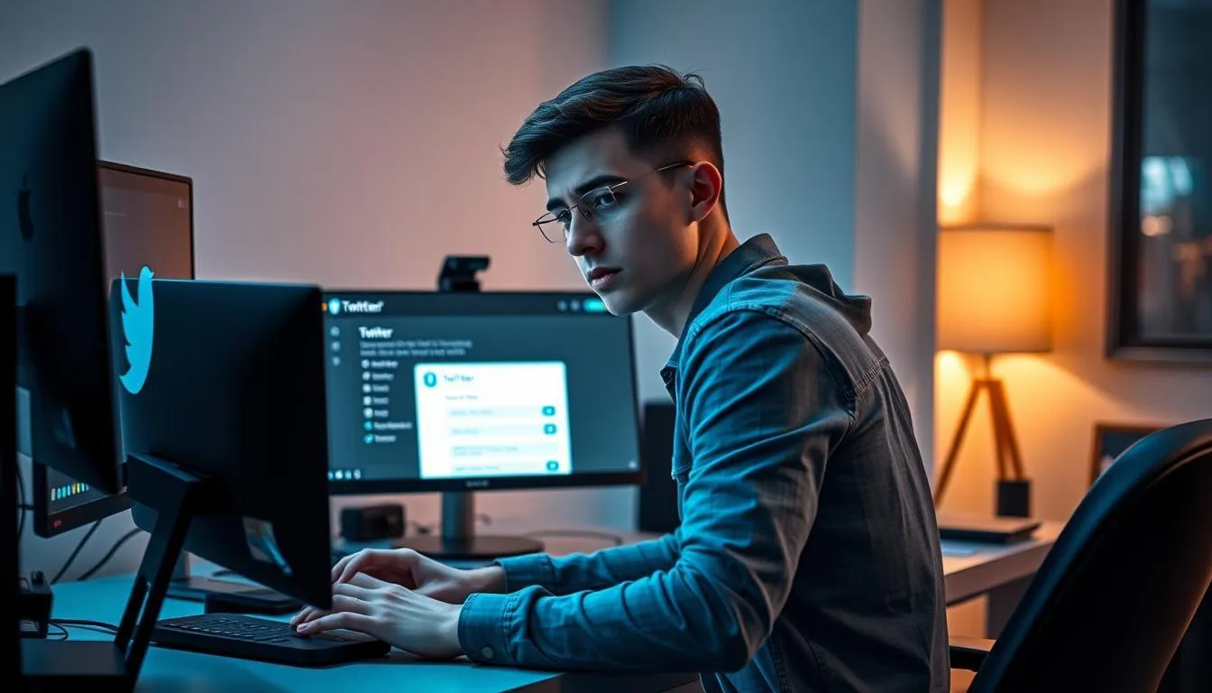 Langkah-langkah Jika Akun Twitter Anda Diretas (c) Ilustrasi AI