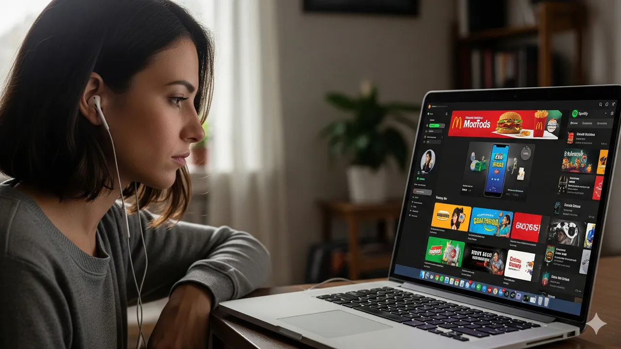 Cara Memblokir Iklan di Spotify (c) Ilustrasi AI